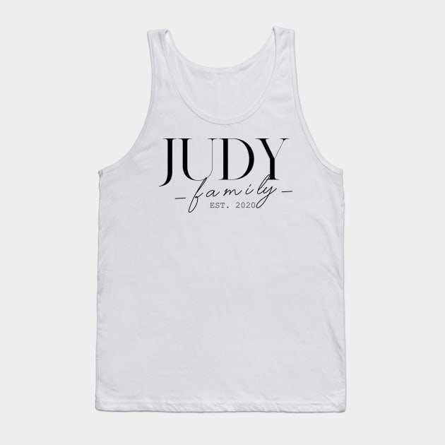 Judy Family EST. 2020, Surname, Judy Tank Top by ProvidenciaryArtist